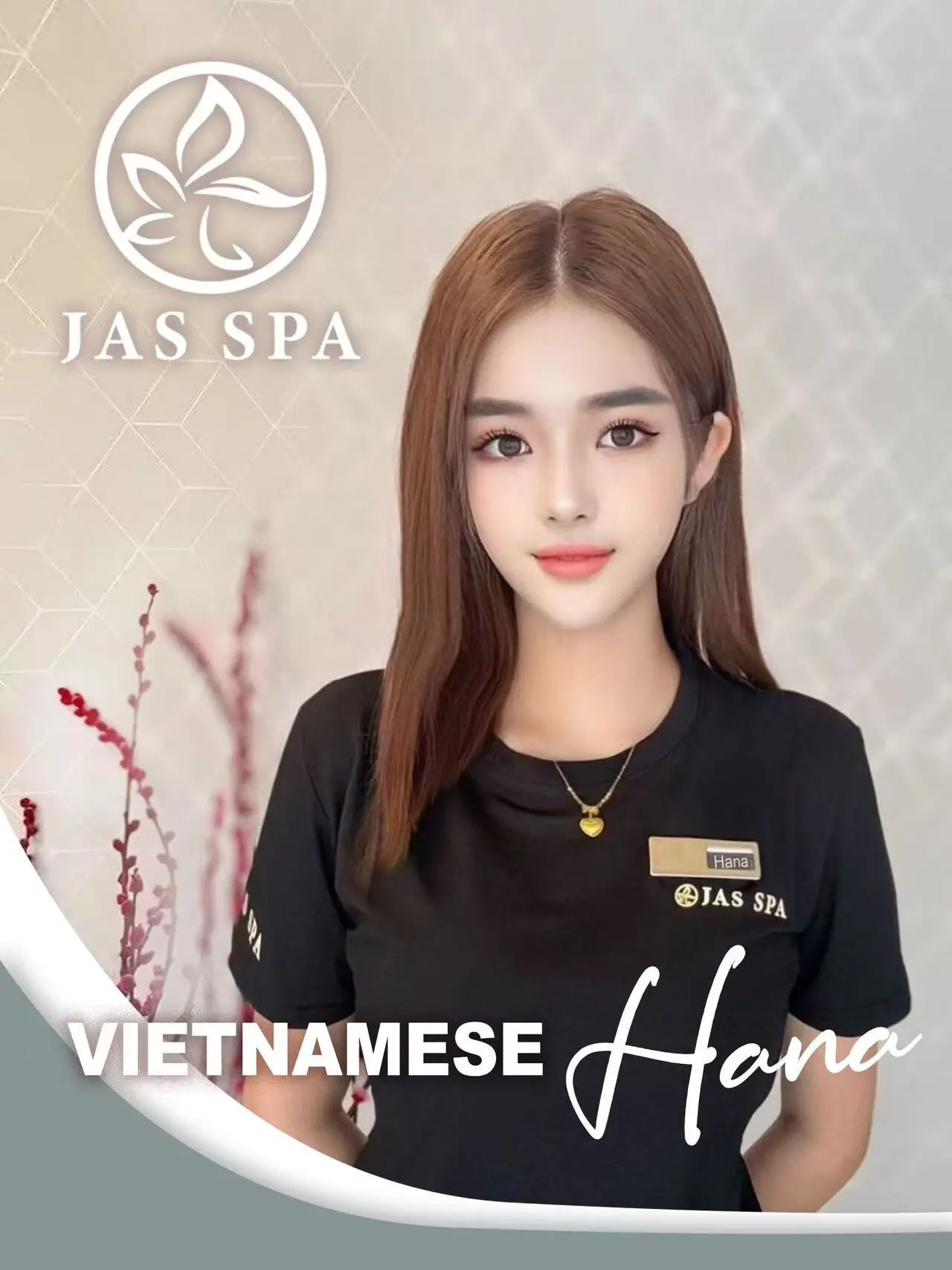 JAS Spa employee Hanna.